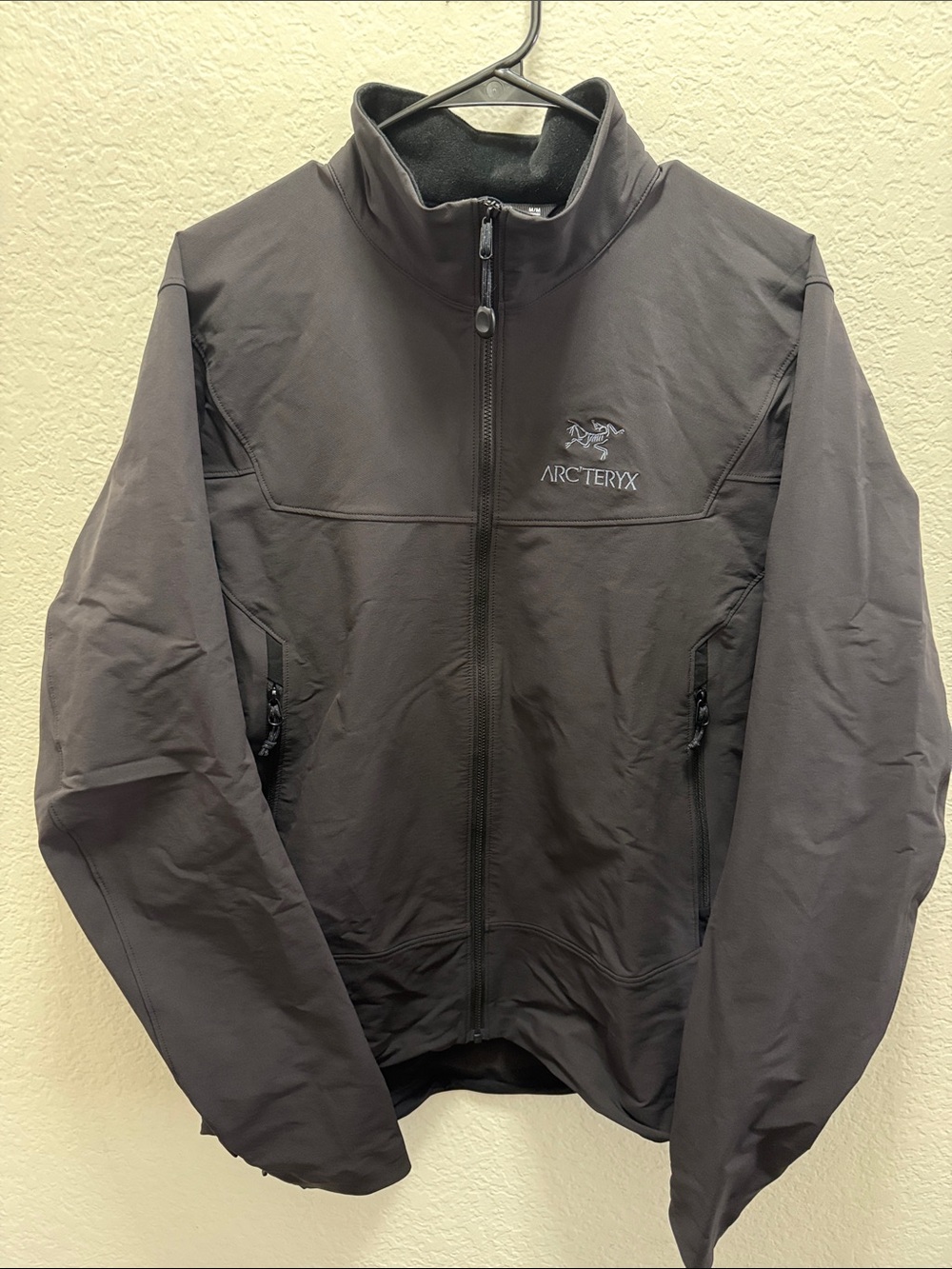 Arc'teryx Gamma LT Black Softshell Jacket - Full Zip